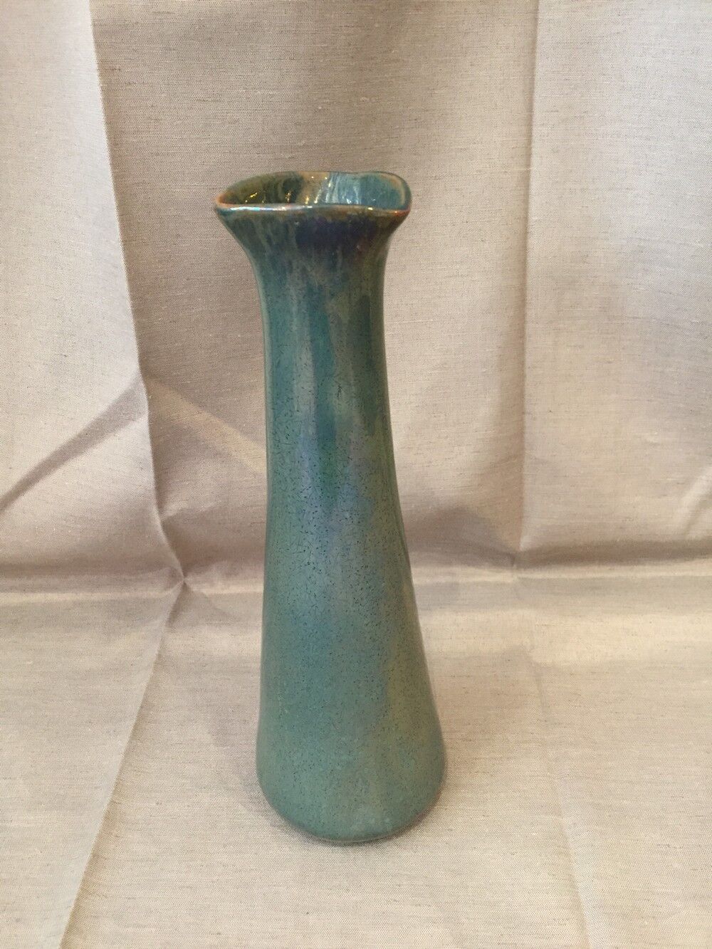 Vase soliflore in gres flame of rambervillers cytere united france