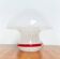 Murano glass mushroom table lamp by De Majo, 1970s