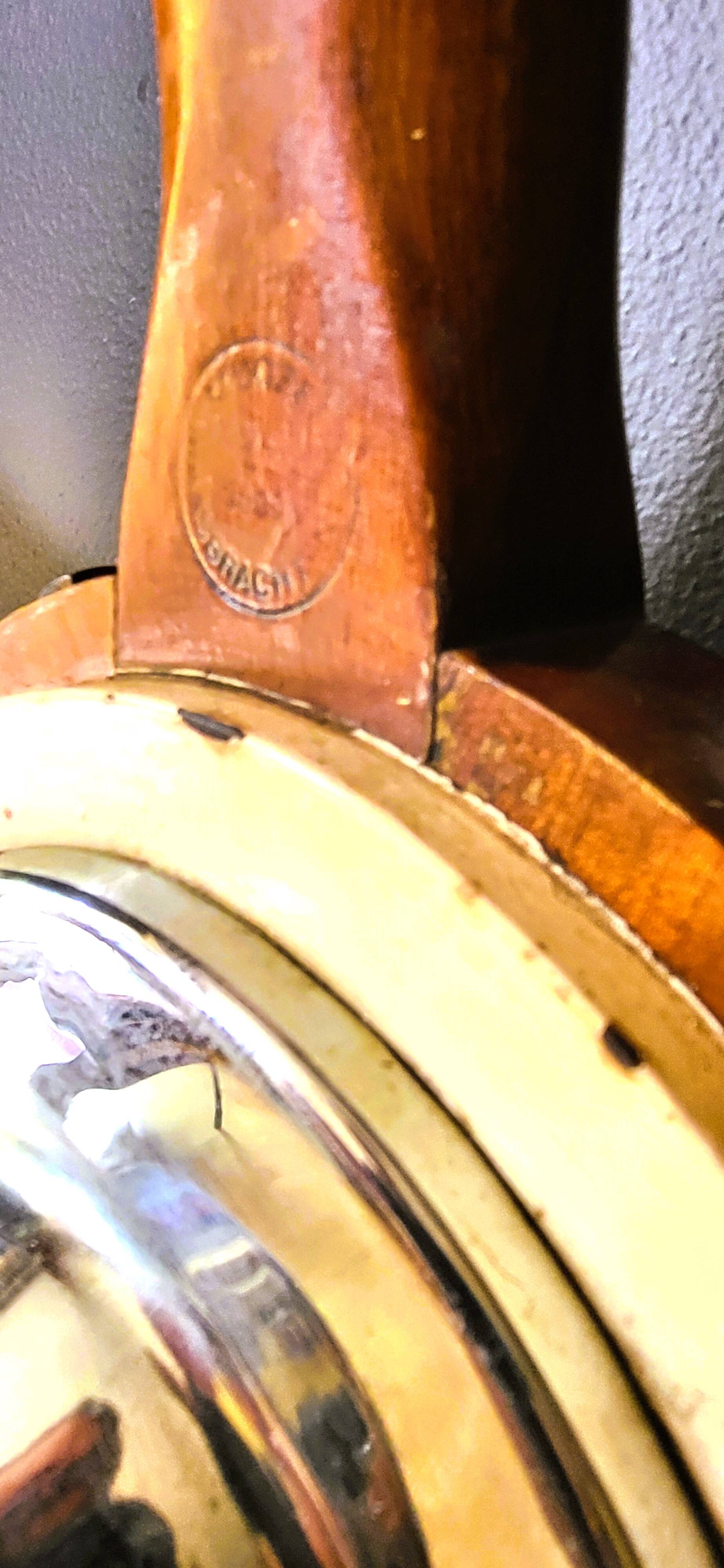 Large Vintage "Linseen" Rudder Bar 50"