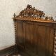 Henry II oak bed - early 20th