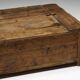 Table basse en chêne rustique vernaculaire, France, 20e siècle