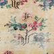 Ruby Red Vintage Floral Turkish Rug, Handmade Wool Carpet, 202x309 Cm