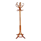 Parrot coat rack on beech legs