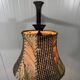 Brutalist wrought iron wall lamp 1970’s