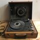 Old disc player thomson c290 automatic + speaker 70's vintage