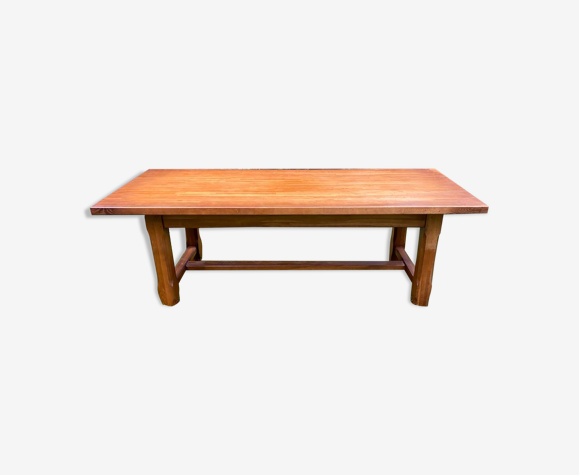 Table de ferme en chêne vintage 220cm