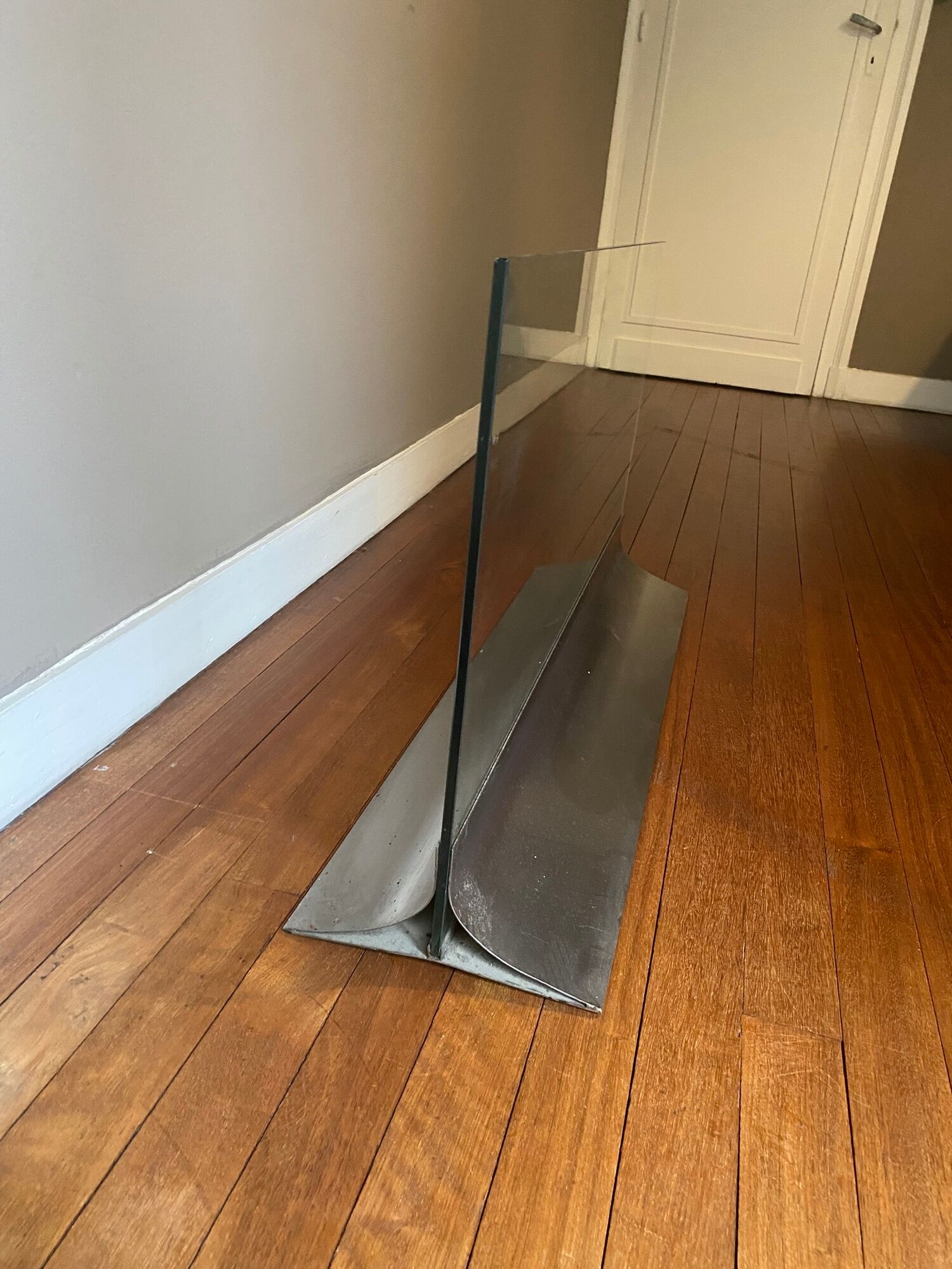 Xavier Feal's glass and steel firewall or spark arrestor