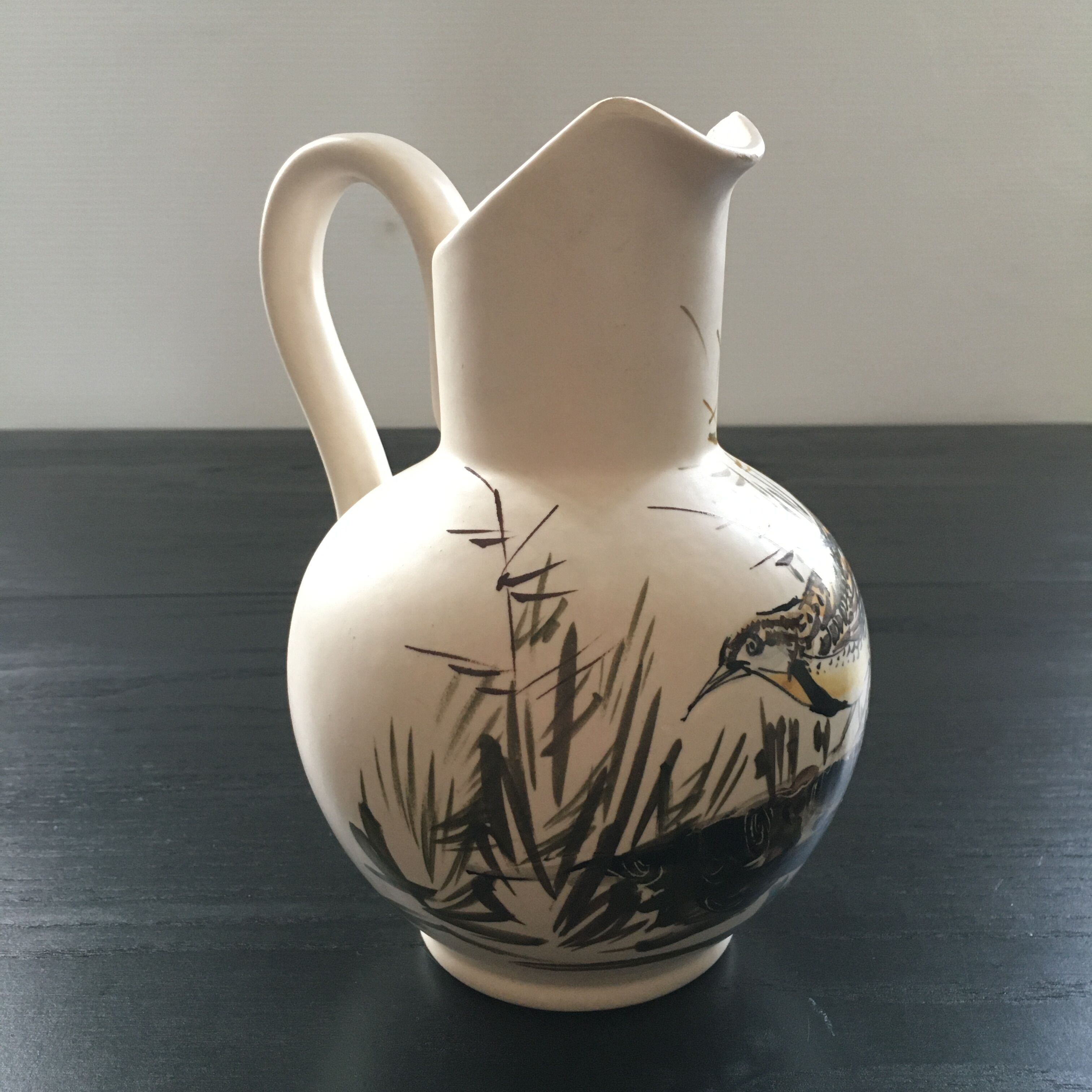 Widgeon decoration pitcher