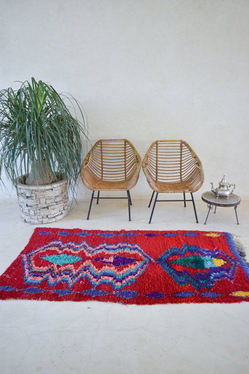 Carpet boucherouite 100x200cm