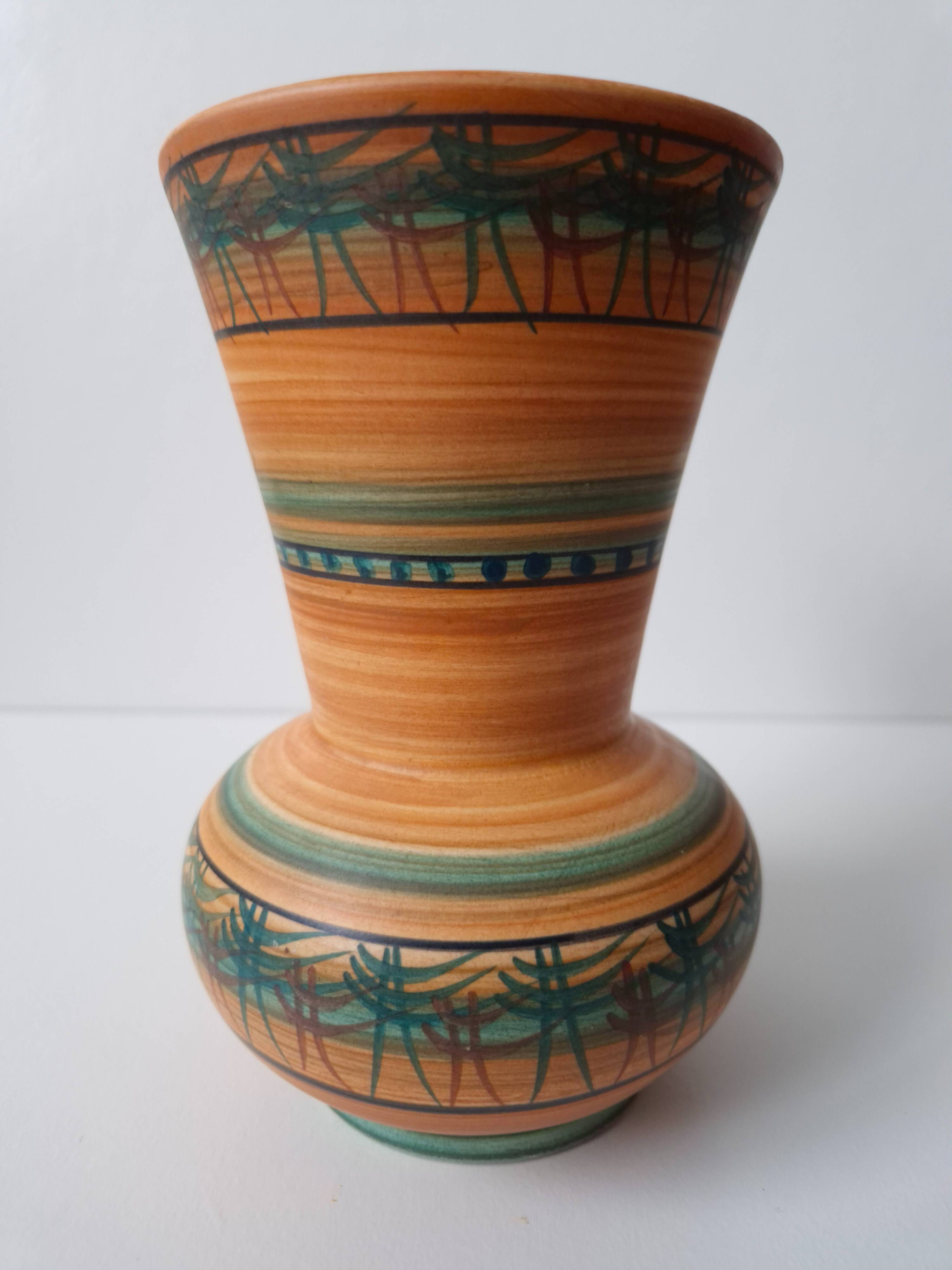 Vase Vallauris - Signed Michel Gorgeon