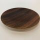 Vintage wooden cups and saucers in teak