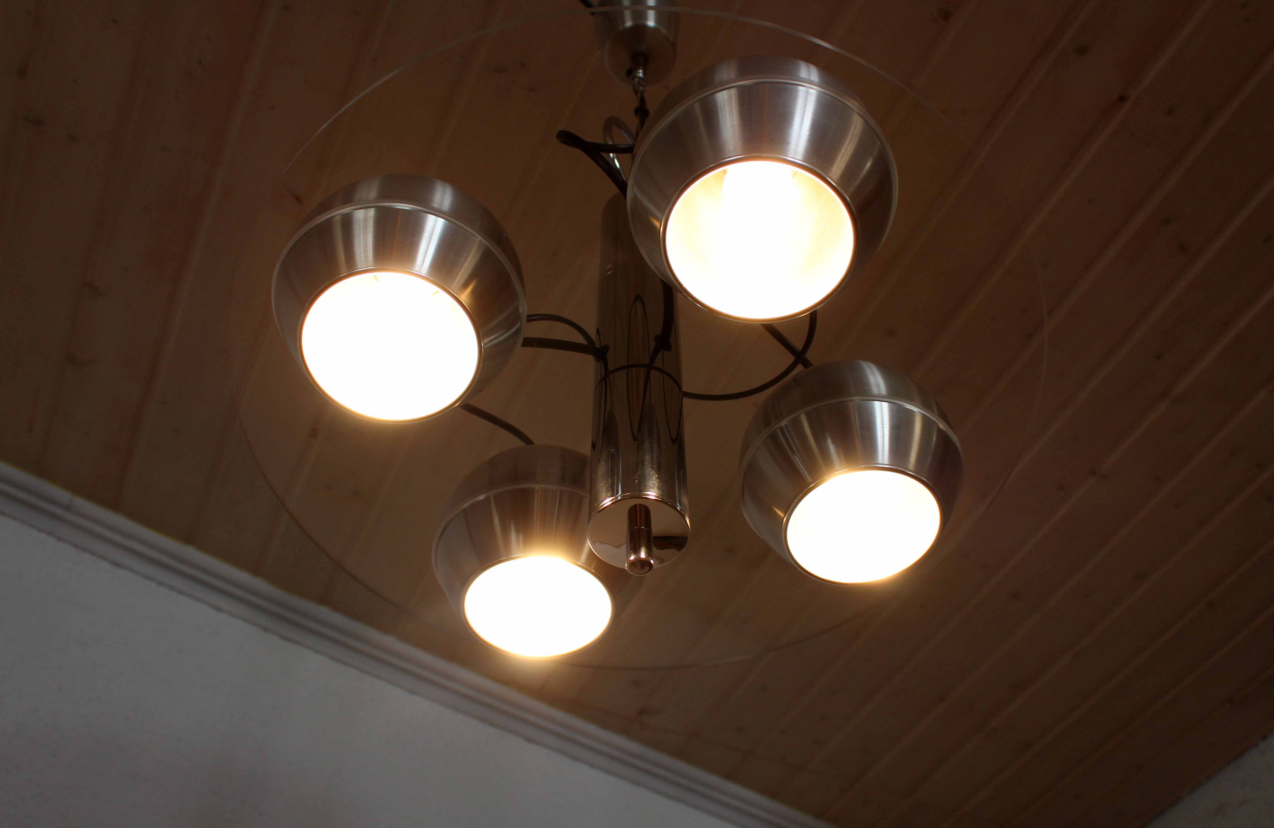 Space age Raak chandelier