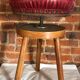 Vintage piano stool