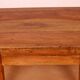 Ancienne table de chevet en teck birman