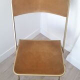 Lot of 2 vintage folding chairs