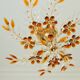 Large amber crystal floral chandelier – Maison Baguès style