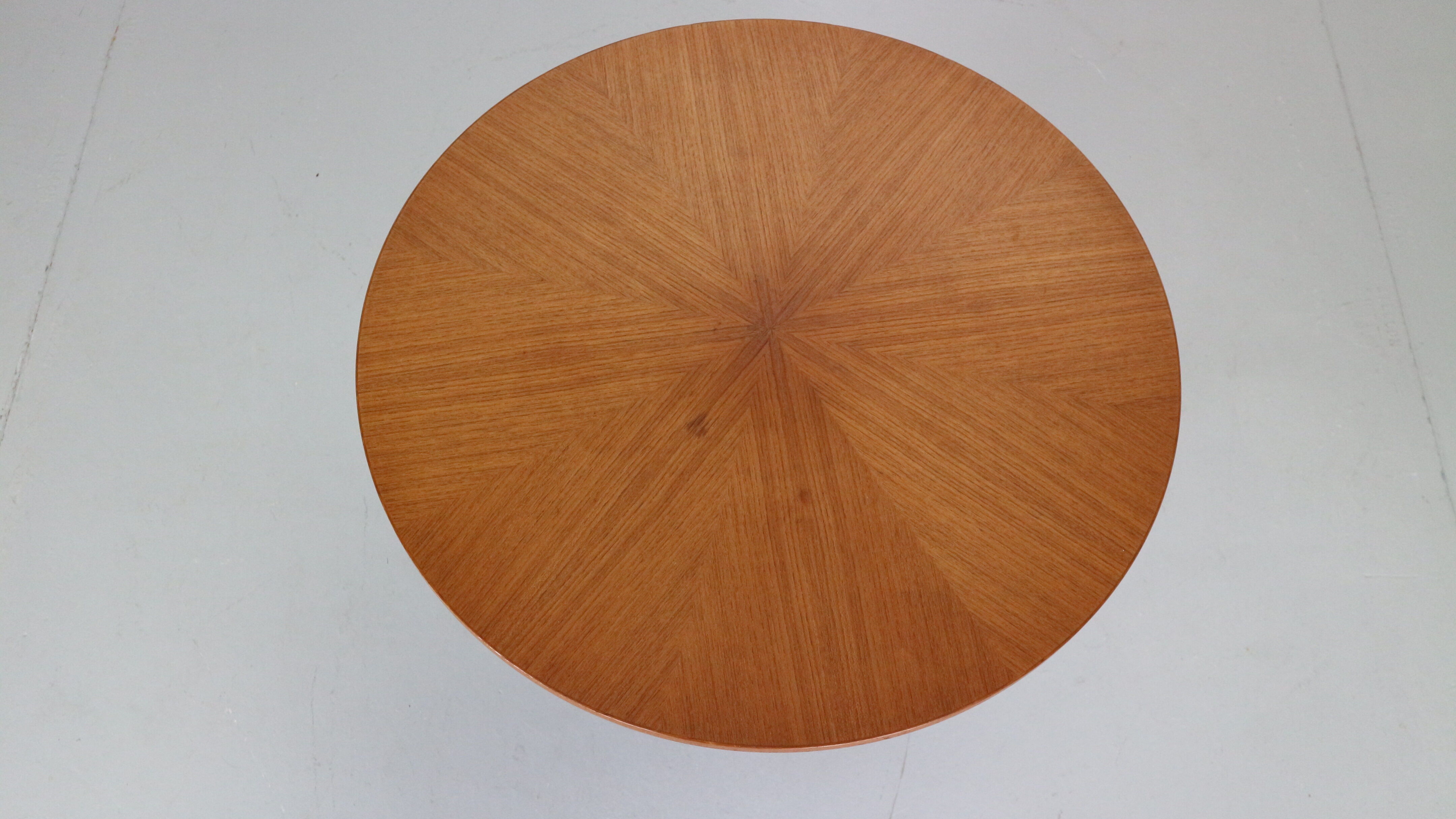 Søren Georg Jensen  Teak Round Coffee Table for Kubus, 1960 Denmark