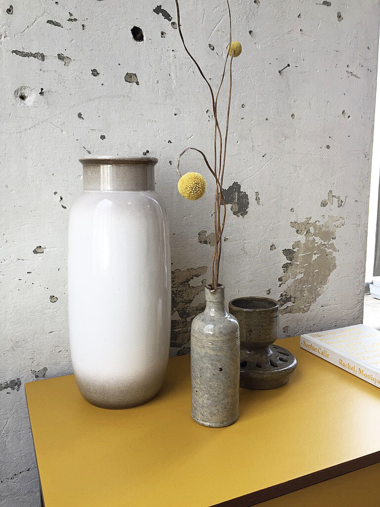 White Scheurich vase