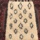 Small and thick beni ouarain berbere carpet