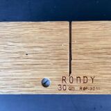 Wooden pie for cutting