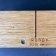 Wooden pie for cutting