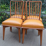 Four chairs folder to bars