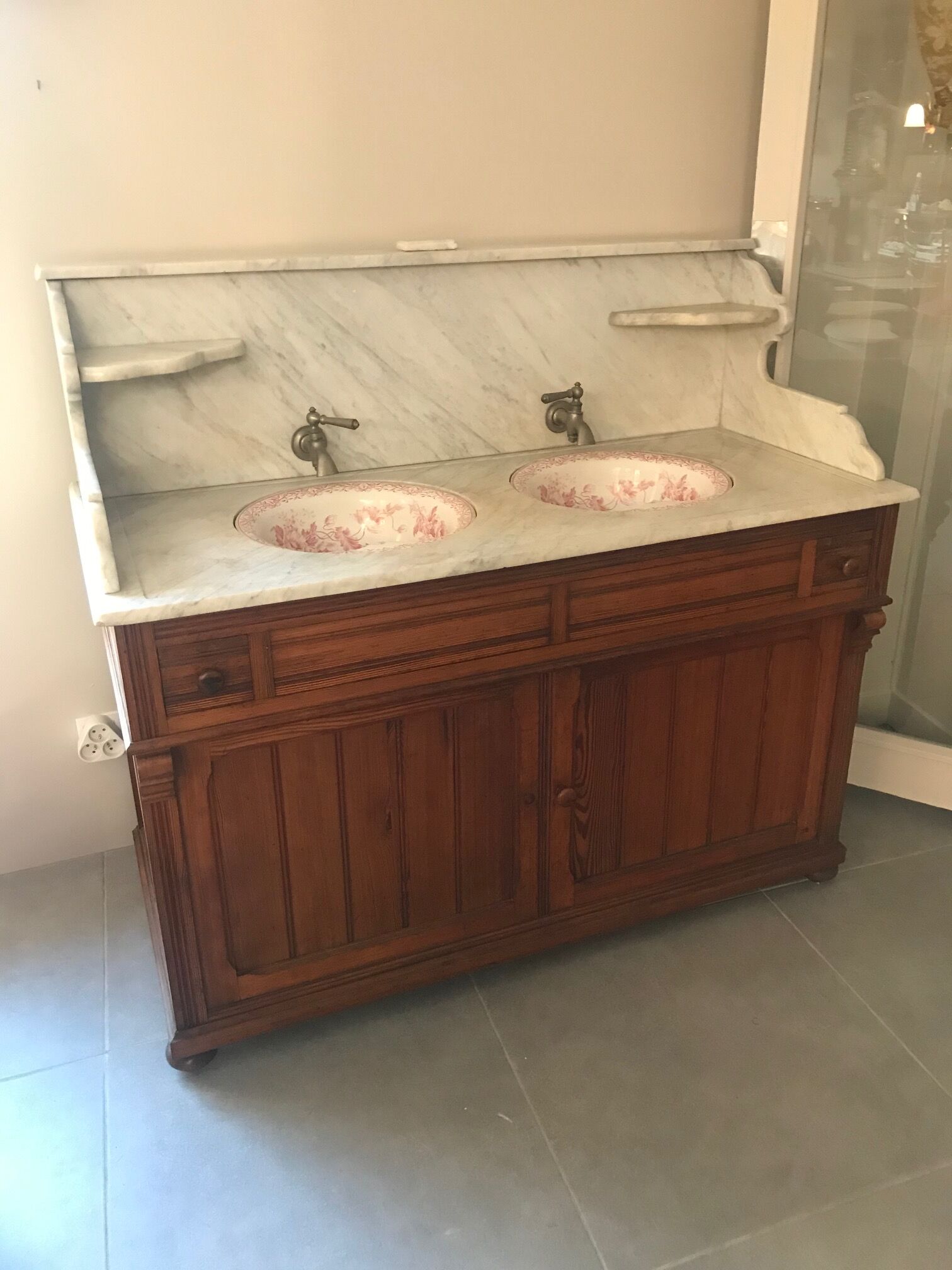 Double bathroom furniture cvas 1900