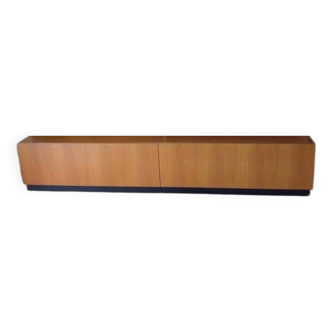 Vintage Scandinavian teak sideboard without legs