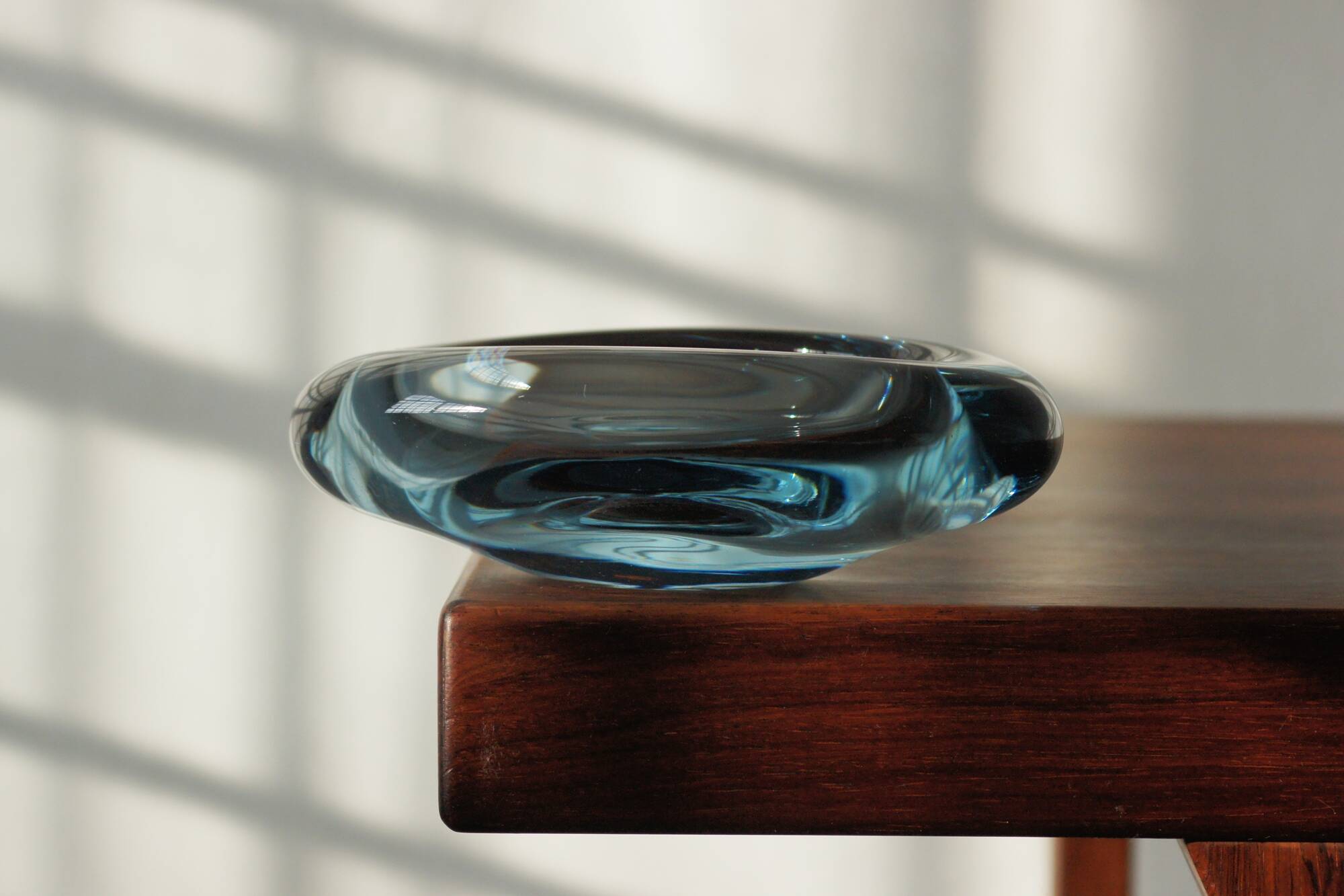 Glass Bowl design Per Lütken for Holmegaard, 1950s