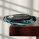 Vide poche en verre par Lütken pour Holmegaard, années 1950