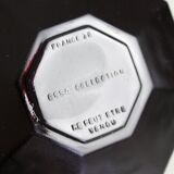 7 black cups Octime Arcoroc Esso collection