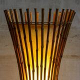 Bamboo floor lamp, 1960s