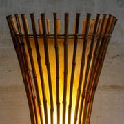 Bamboo floor lamp, 1960s