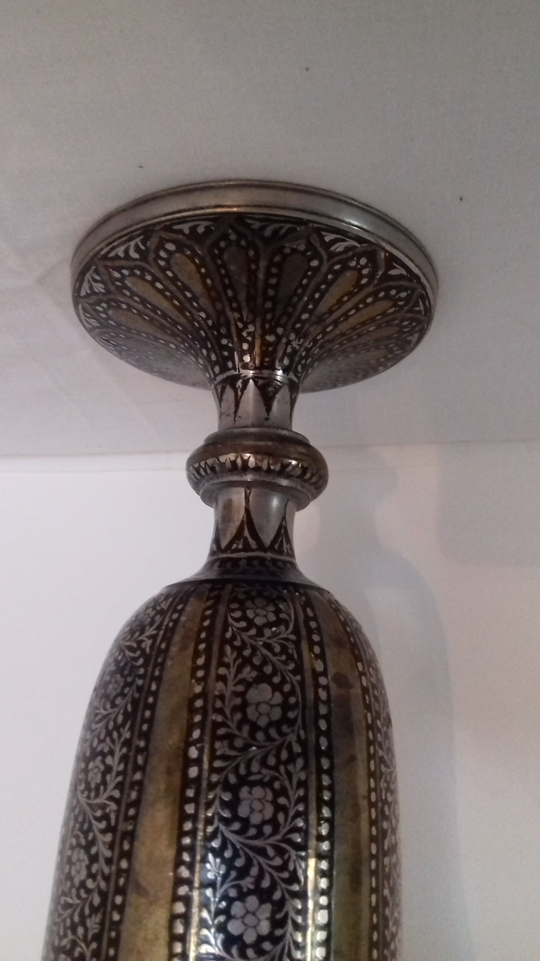 Metal vase