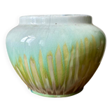 Glazed stoneware vase from the 70s
