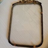 Old brass frame