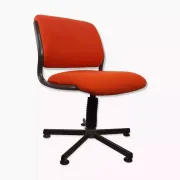 Fauteuil de bureau pivotant années 70/80 par Roneo