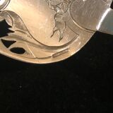 Silver metal pie shovel