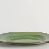 Emerald Green Stoneware Dish by Andersson & Johansson, Höganäs, Sweden