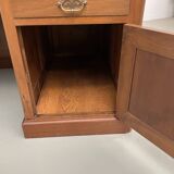 1950s walnut counter or desk