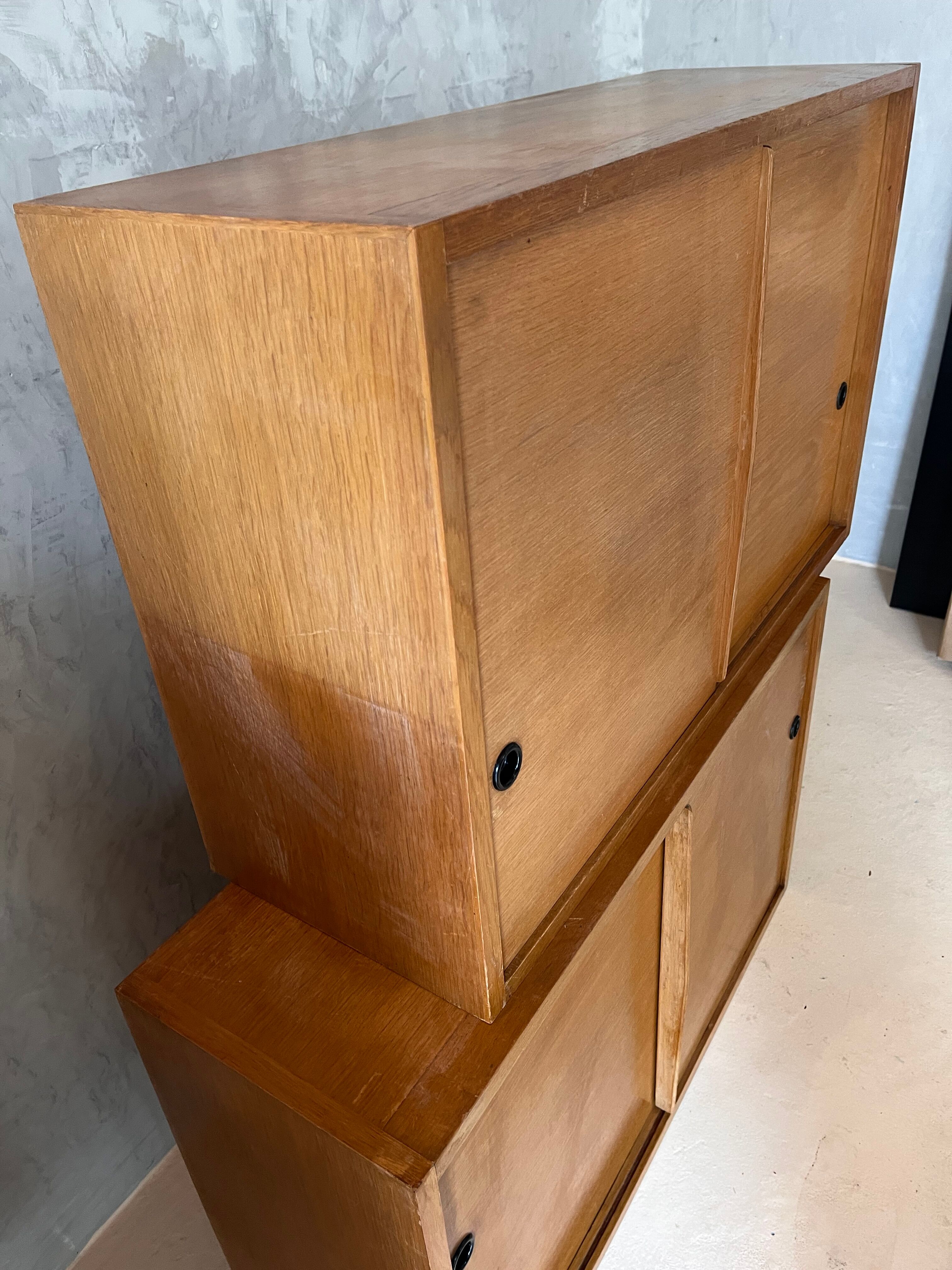 Set of two wooden wall furniture 40/50