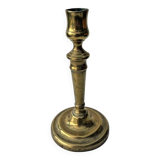 Bougeoir ancien en laiton – Élégant, authentique, décoration vintage