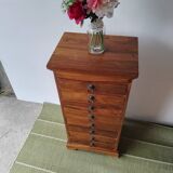 Chiffonier en bois acajou
