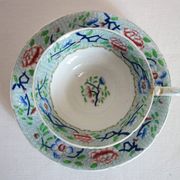 Old English porcelain coffee cup Minton 19th century