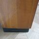 Burwood oak curtain file cabinet, 1960s