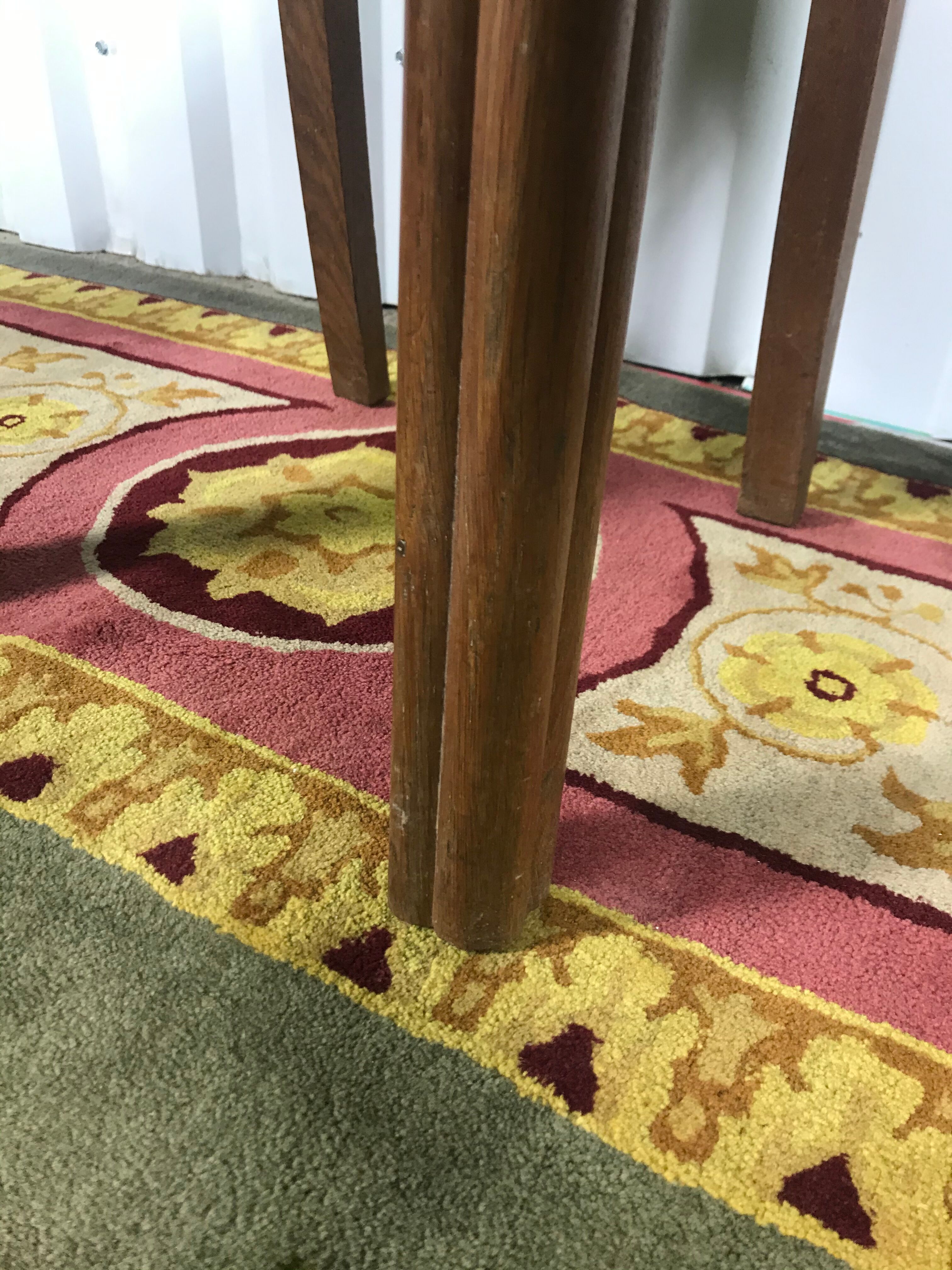 Suite of 6 chairs art deco period