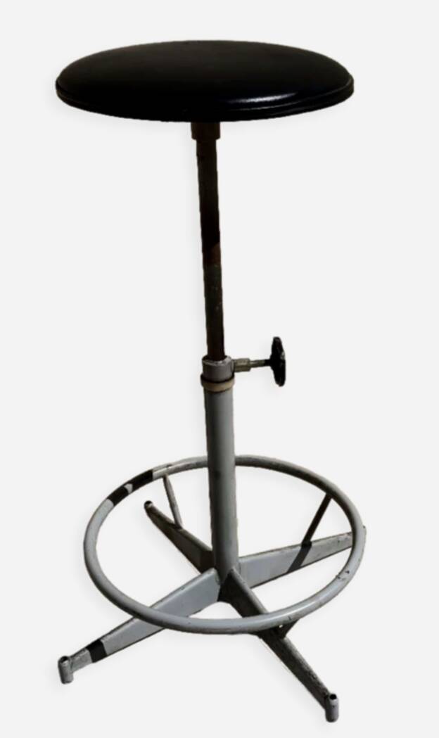 Vintage architect stool