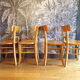 Suite 4 vintage bistro chairs