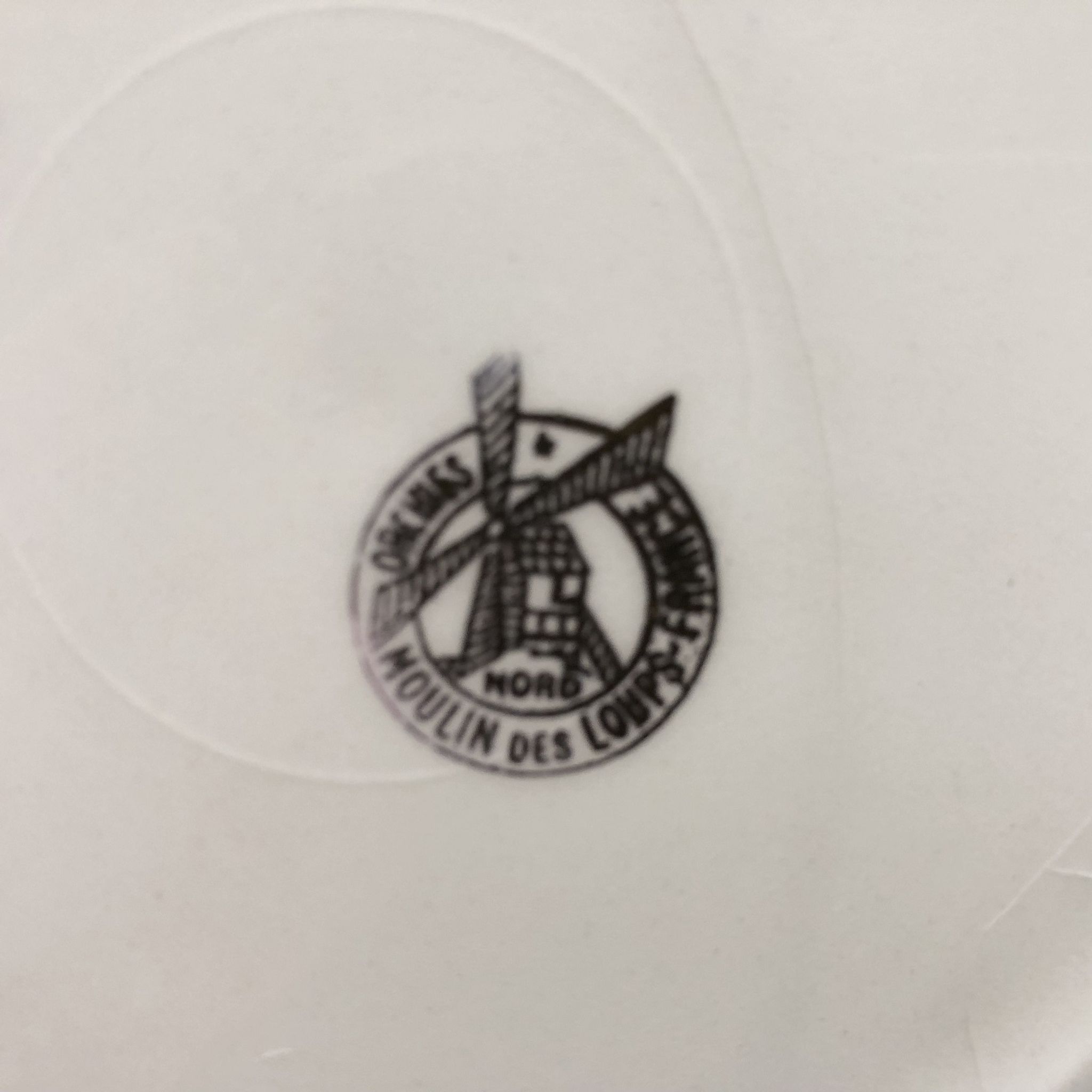 6 Hollow Plates "Orchies Moulin des Loups"