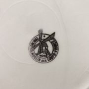 6 Hollow Plates "Orchies Moulin des Loups"
